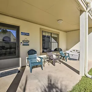 1st-floor In Pcb - Walk To Beach! Apartment